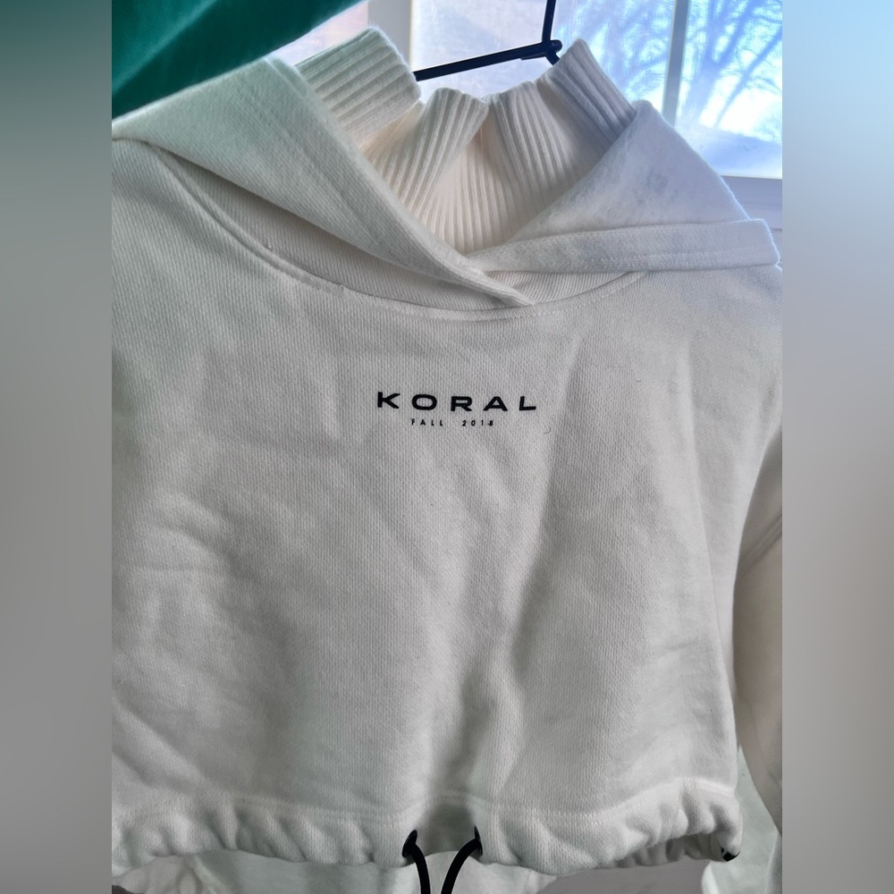 Koral Cropped Hoodie